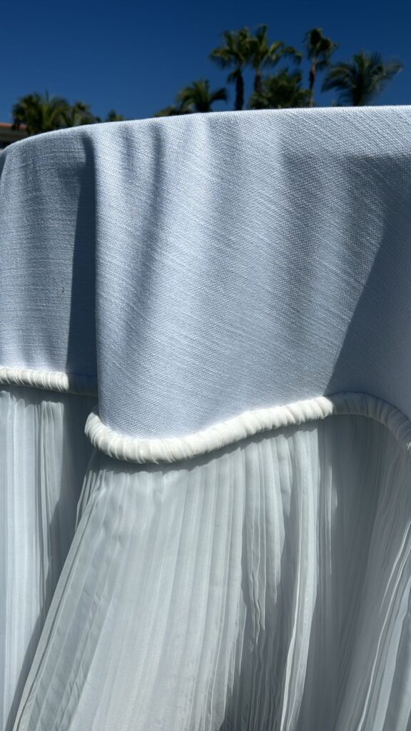 textiles ideales para bodas